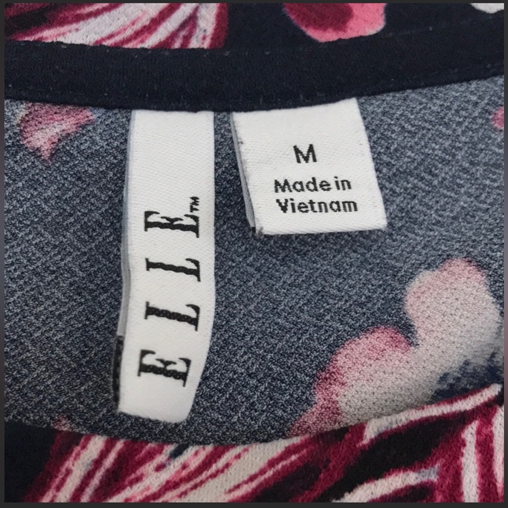 Elle | Medium Cherry Blossom Floral Blouse - Picture 6 of 7